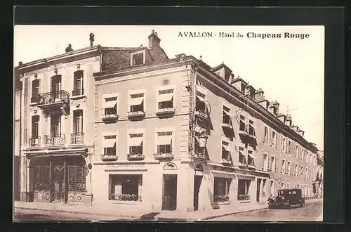 AK Avallon, Hotel du Chapeau Rouge