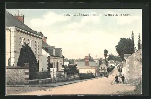 AK Bleneau, Avenue de la Gare