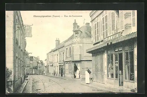 AK Champignelles, Rue du Commerce