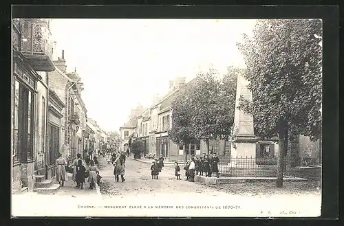 AK Charny, Monument eleve a la memoire des Combattants