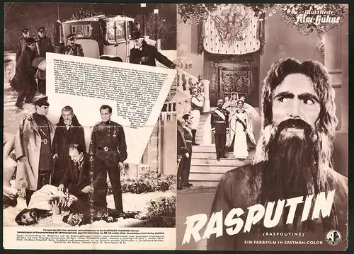Filmprogramm IFB Nr. 2449, Rasputin, Pierre Brasseur, Isa Miranda, Regie: Georges Combret