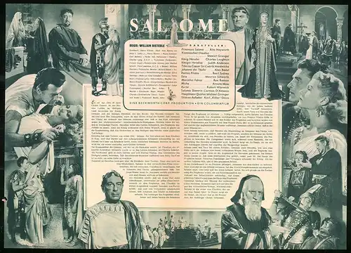 Filmprogramm IFB Nr. 2047, Salome, Rita Hayworth, Stewart Granger, Regie: William Dieterle