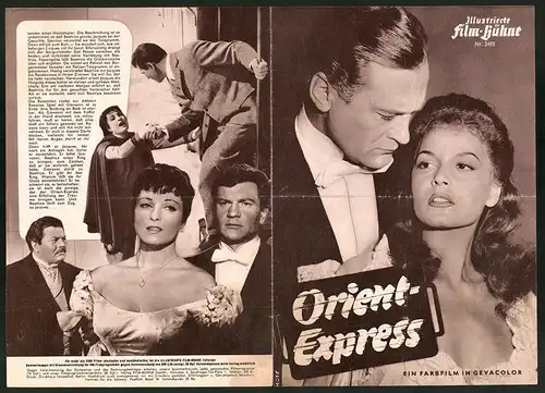 Filmprogramm IFB Nr. 2405, Orient-Express, Eva Bartok, Curd Jürgens, Regie: C. L. Bragaglia