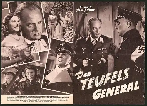 Filmprogramm IFB Nr. 2687, Des Teufels General, Curd Jürgens, Victor de Kowa, Regie: Helmut Käutner