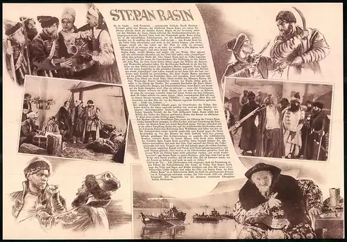 Filmprogramm PFI, Stepan Rasin, A. Abrikossow, M. Sharow, Regie: I. Prawow