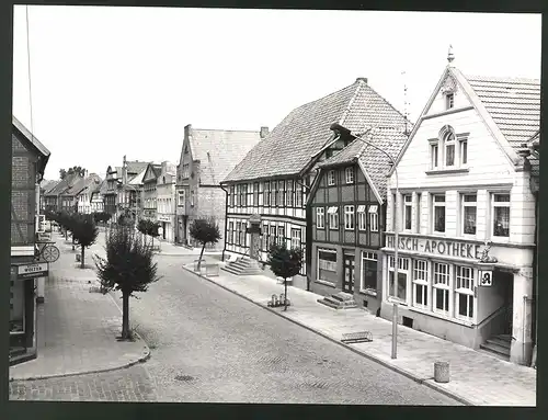 12 Fotografien Ansicht Hagenow / Altstadt, Herausgeber PGH Film & Bild Berlin, Foto K. Karls, Leben im Sozialismus-DDR