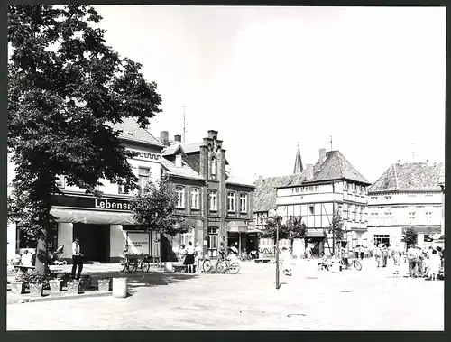 12 Fotografien Ansicht Hagenow / Altstadt, Herausgeber PGH Film & Bild Berlin, Foto K. Karls, Leben im Sozialismus-DDR