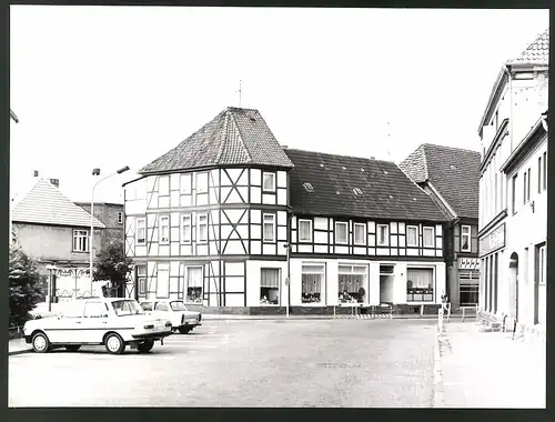 12 Fotografien Ansicht Hagenow / Altstadt, Herausgeber PGH Film & Bild Berlin, Foto K. Karls, Leben im Sozialismus-DDR