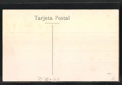 AK Montevideo, Legacion Argentina, argentinische Botschaft