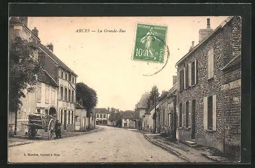 AK Arces, La Grande-Rue