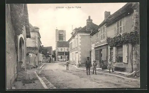 AK Appoigny, Rue de l`Eglise