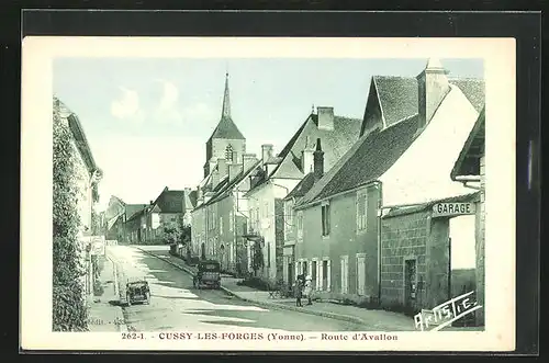 AK Cussy-les-Forges, Route d`Avallon