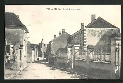 AK Val-de-Mercy, Grande-Rue et Ecoles