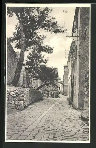 AK Rab, Kleine steinerne Gasse