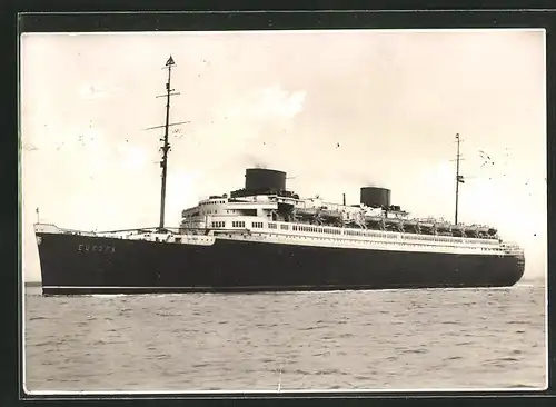 AK Turbinen-Schnelldampfer Europa - Passagierschiff