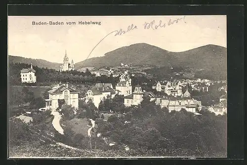 AK Baden-Baden, Villa Molitpr ( Mordprozess Han)