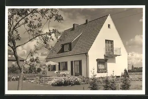 Foto-AK Burgsteinfurt, Wohnhaus Hermann Kaul