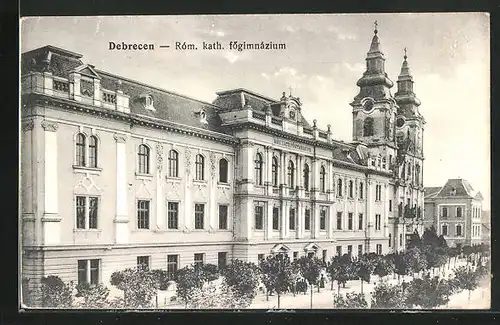 AK Debrecen / Debreczin, Róm. kath. fögimnázium