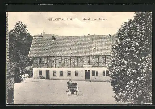 AK Selkethal i. H., Hotel zum Falken