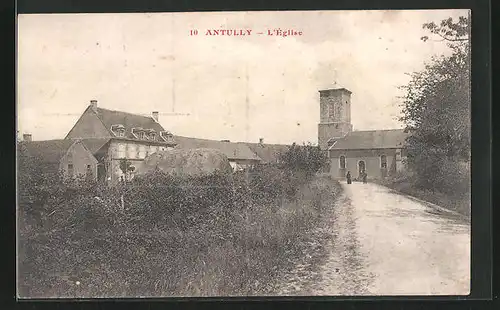 AK Antully, l'Église