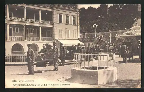 AK Bourbon-Lancy, Chaises à porteurs