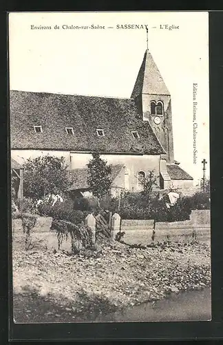 AK Sassenay, L`Eglise