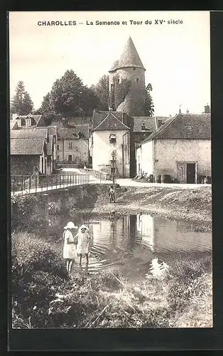 AK Charolles, Le Semence et Tour du XV siecle