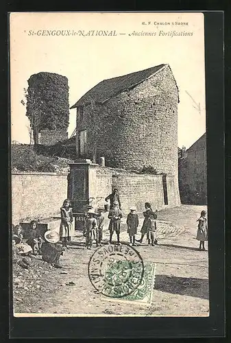 AK St-Gengoux-le-National, Anciennes Fortifications