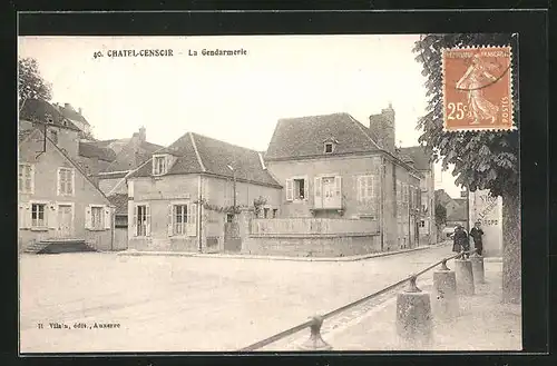 AK Chatel-Censoir, la Gendarmerie