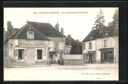 AK Chatel-Censoir, la Gendarmerie Nationale