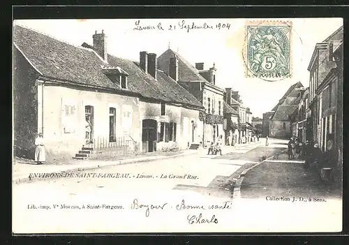 AK Lavau, la Grand'Rue