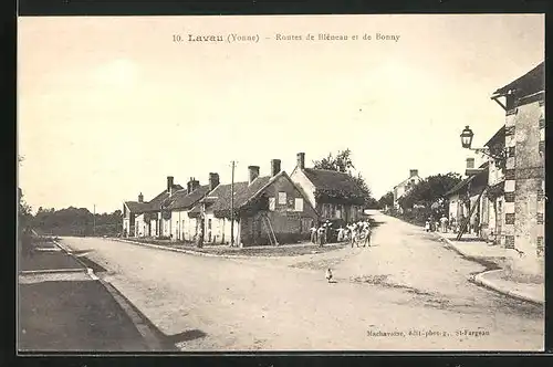 AK Lavau, Routes de Bléneau et de Bonny