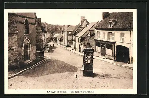 AK Lavau, la Route d'Arquian