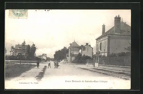 AK Joigny, Route Nationale de Laroche-Gare