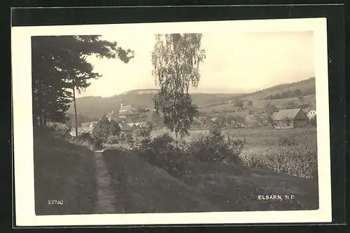 AK Elsarn, Blick vom Waldrand