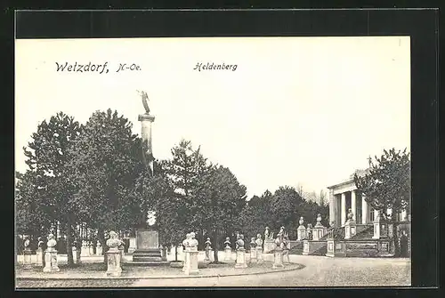 AK Wetzdorf, Partie mit Heldenberg