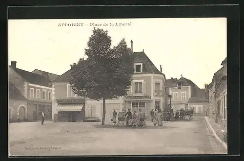 AK Appoigny, Place de la Liberte