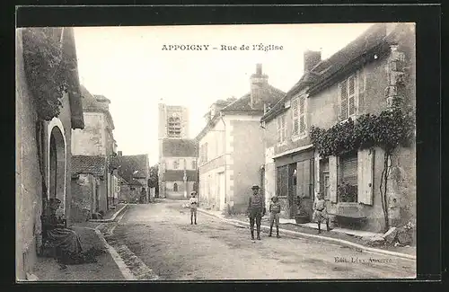 AK Appoigny, Rue de L`Eglise