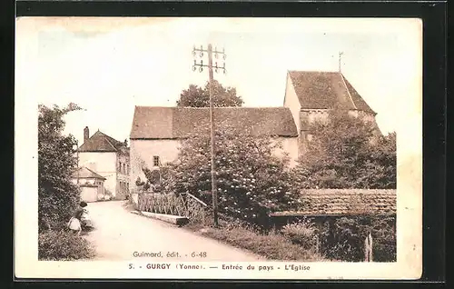 AK Gurgy, Entree du Pays, L`Eglise