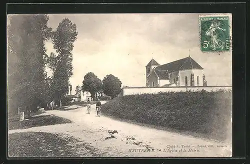 AK Hauterive, L`Eglise et la Mairie