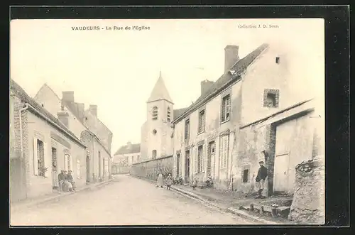 AK Vaudeurs, La Rue de L`Eglise