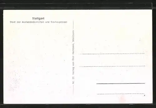 AK Stuttgart, Bad Cannstatt, Partie in der Wilhelma