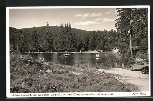 AK Bühlertal, Partie am Sandseestrandbad