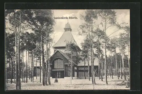 AK Döberitz, Partie an der Garnisonkirche