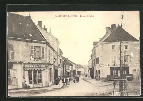 AK St-Bonnet-de-Joux, Boutiques en Rue de l`Eglise