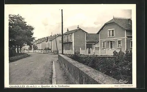 AK Charolles, Quartier de la Condamine