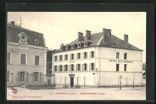 AK Bourbon-Lancy, Hotel Marion-St-Léger