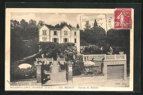 AK Bourbon-Lancy, Thermal, Villa Médics, Pension de Famille