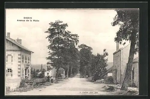 AK Digoin, Avenue de la Motte