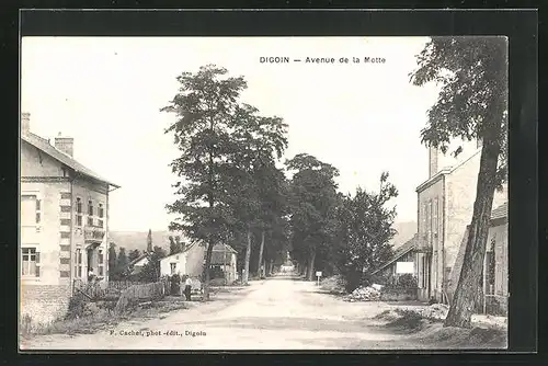 AK Digoin, Avenue de la Motte